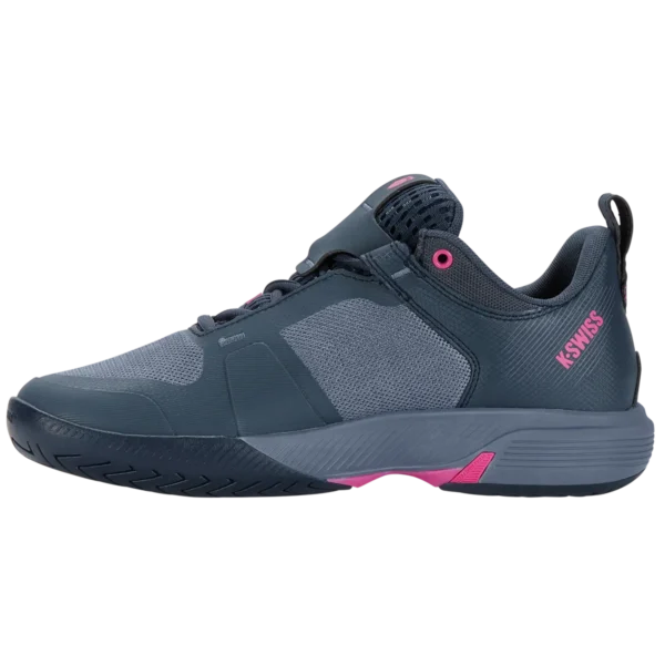 Soulier K-Swiss Ultrashot Team Bleu-Rose Femme - Image 2