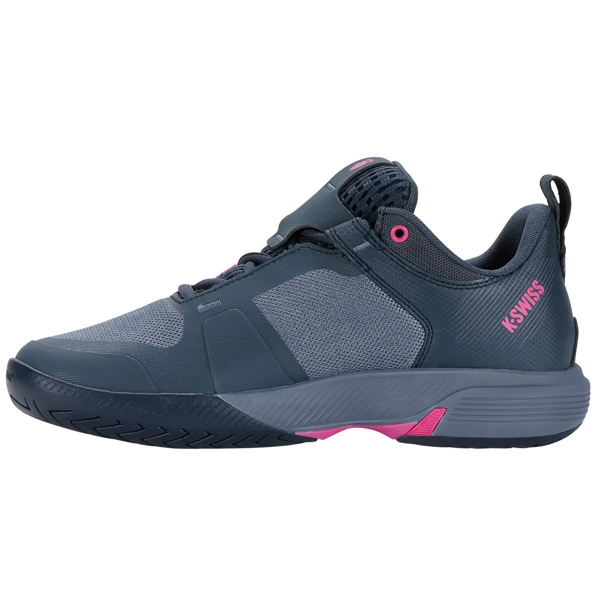 Soulier K-Swiss Ultrashot Team Bleu-Rose Femme - Image 2