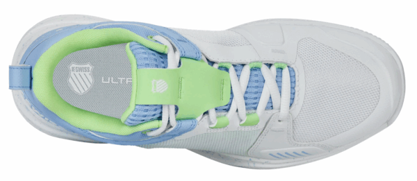 Soulier K-Swiss Ultrashot Team (blanc-bleu-vert) - Image 7